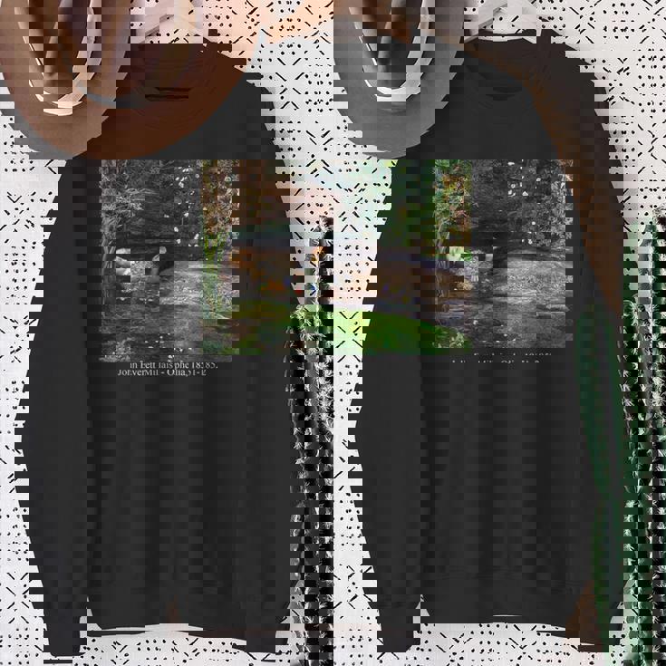 ジョン・エバレット・ミレー・オフィーリア スウェットシャツ 年配の女性への贈り物