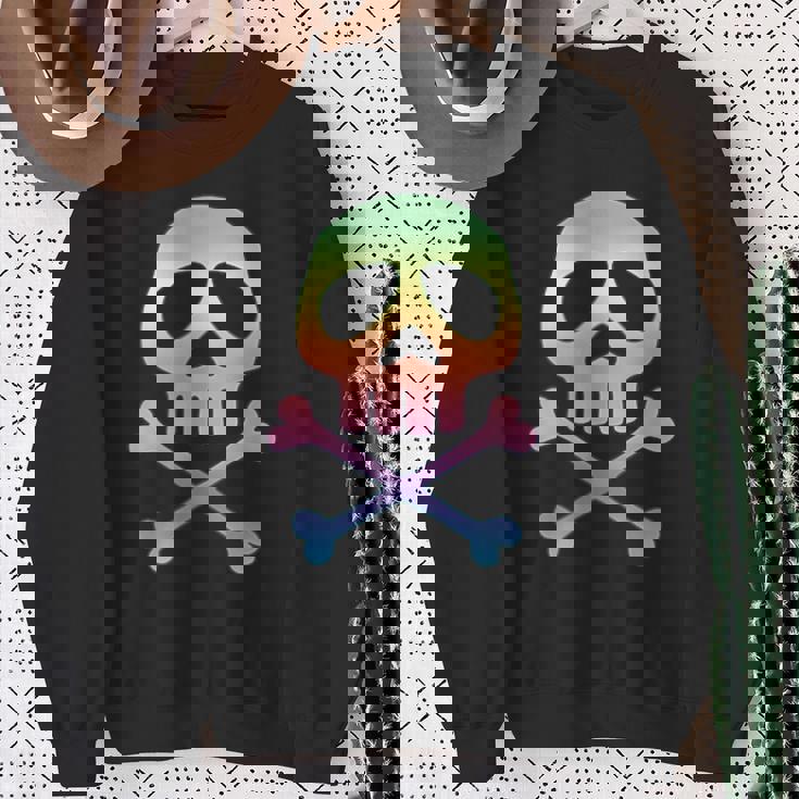 スカル、宇宙海賊キャプテン・クロスボーンズ ハロウィンパーティー Ahoy スウェットシャツ 年配の女性への贈り物