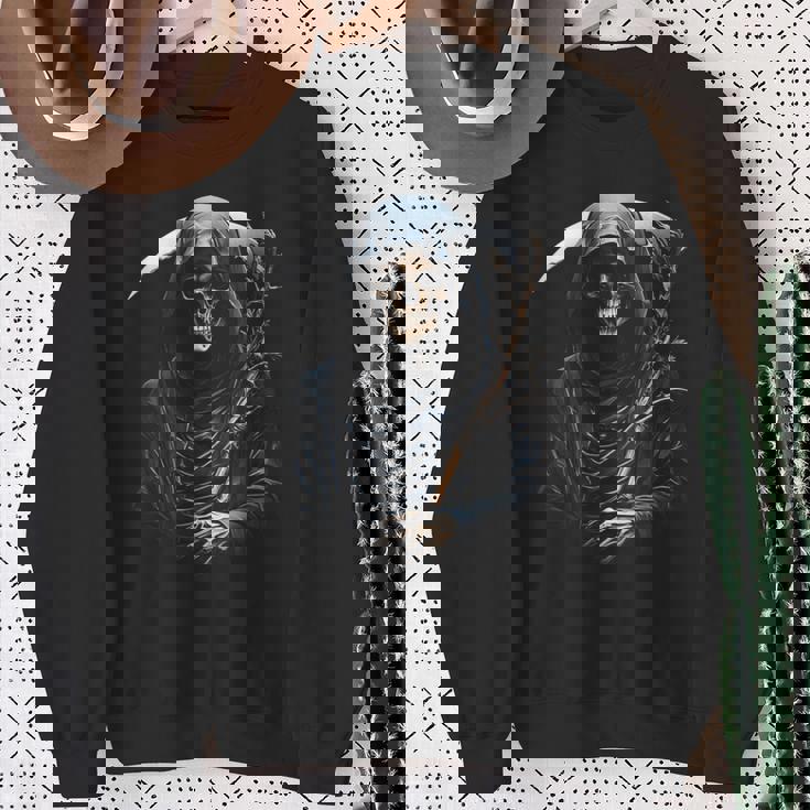 スカル死神 スウェットシャツ 年配の女性への贈り物