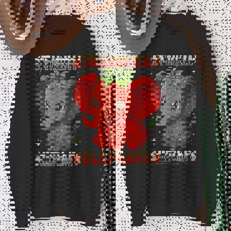 ストロベリーエレファント イタリアンブレイン スウェットシャツ 年配の女性への贈り物