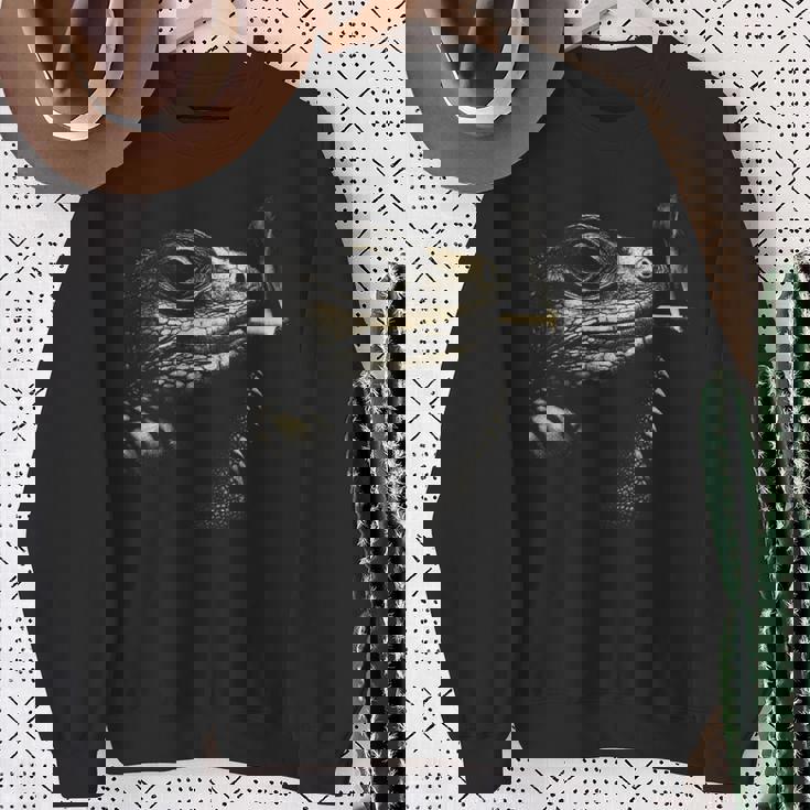 スモーキング トカゲ ヒゲドラゴン 420 ストーナー 爬虫類 長袖tシャツ スウェットシャツ 年配の女性への贈り物