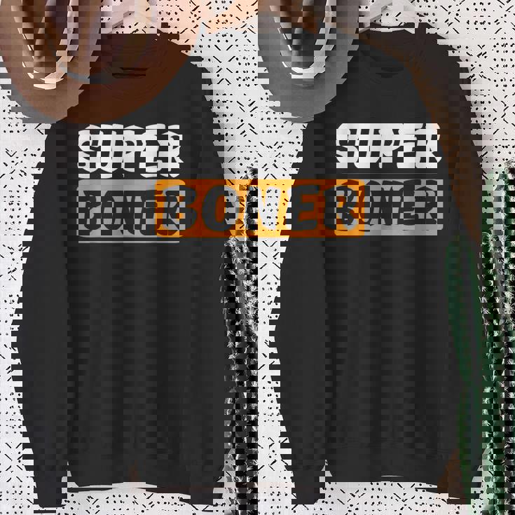 スーパー・ボナー私はスーパー・ボナー・ミームを手に入れました スウェットシャツ 年配の女性への贈り物