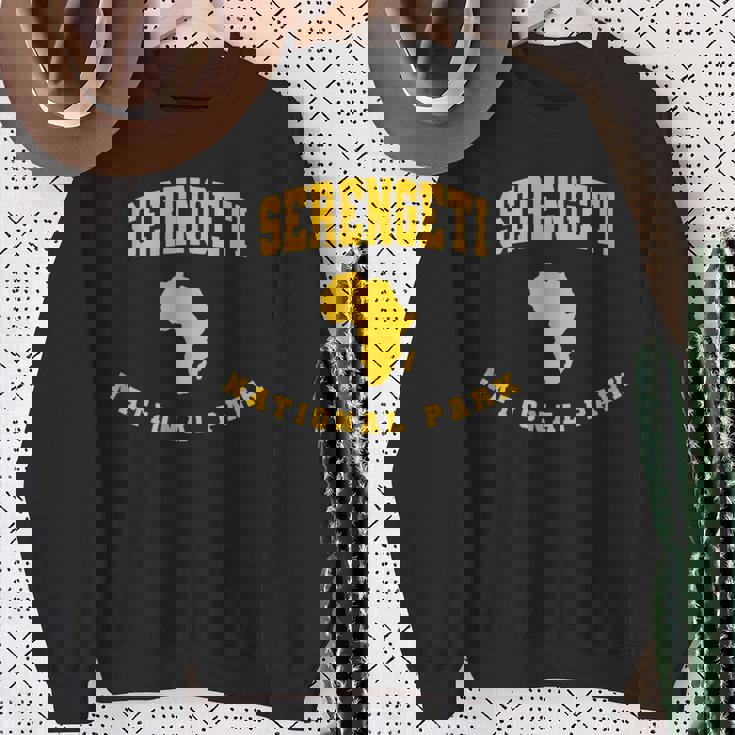 セレンゲティ国立公園 アフリカ スウェットシャツ 年配の女性への贈り物