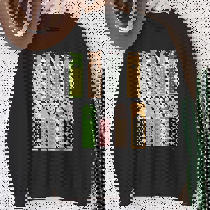 ゼブラプリント 算数 仮装アイデア キッズ&掛け算 スウェットシャツ 年配の女性への贈り物