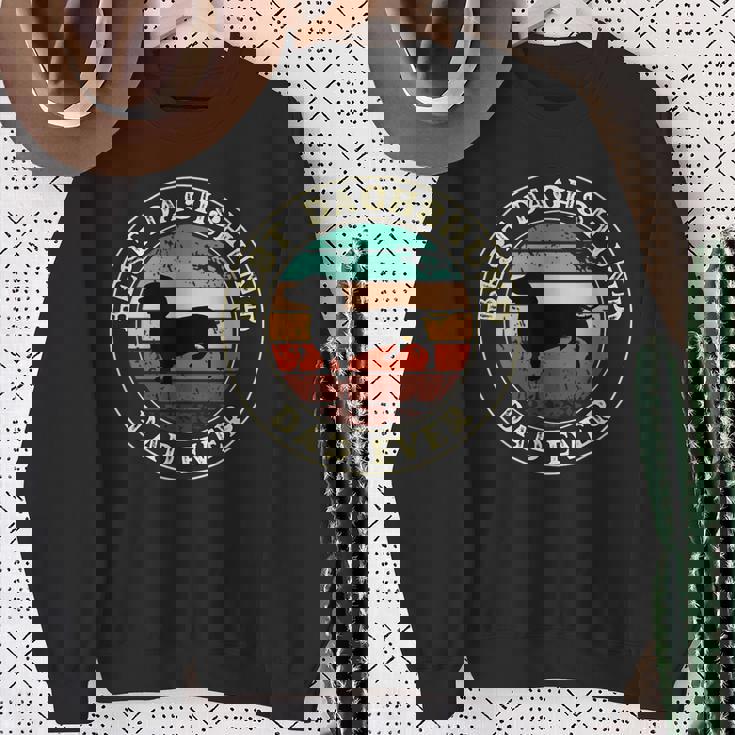 ダックスフンド ダックスフンド 男性用 ギフト アイデア ファニー ダディ ドッグ スウェットシャツ 年配の女性への贈り物