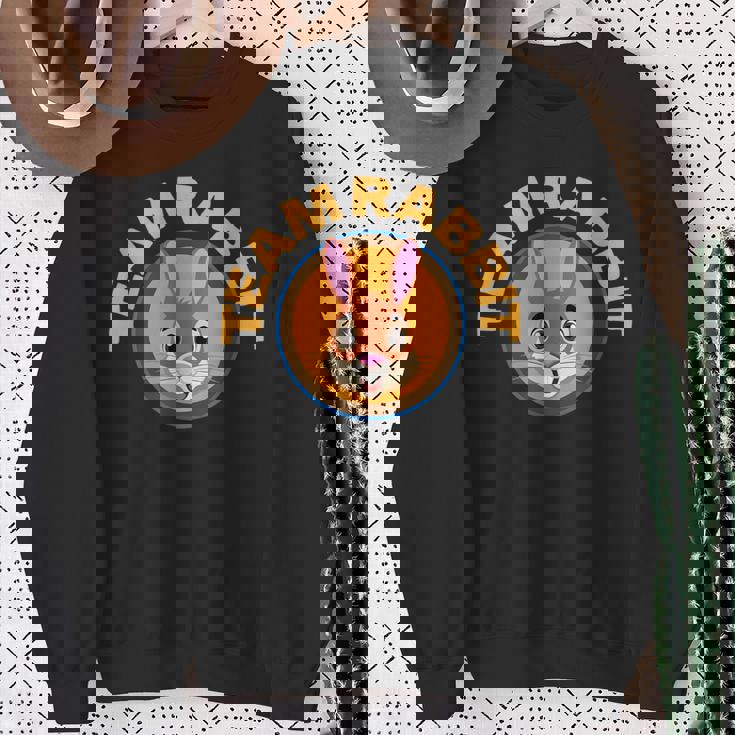 チームラビット スポーツバッジ スウェットシャツ 年配の女性への贈り物