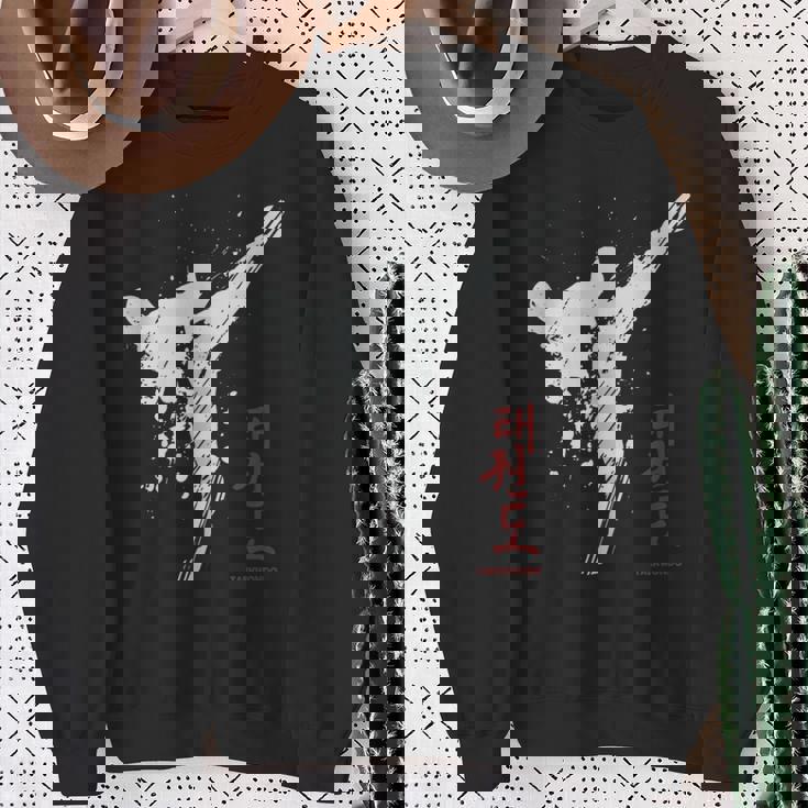 テコンドー・Tkd・テコンドーチャンプ スウェットシャツ 年配の女性への贈り物