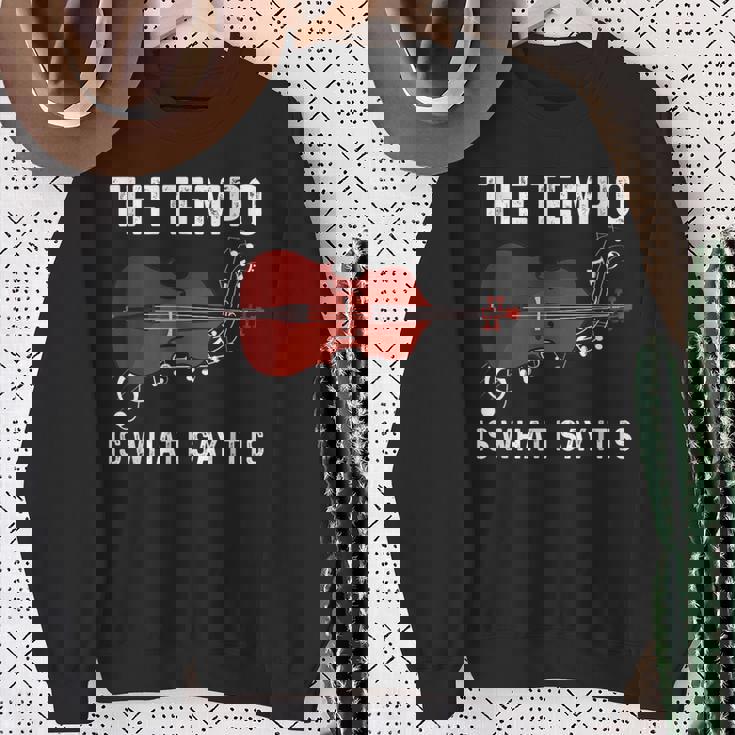 テンポは私が言うとおり スウェットシャツ 年配の女性への贈り物