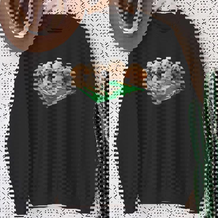 トイプードル 犬 麻雀 面白いtシャツ 文字入り メンズ おもしろ 面白い 服 おもしろグッズ ネタ 雀士 スウェットシャツ 年配の女性への贈り物