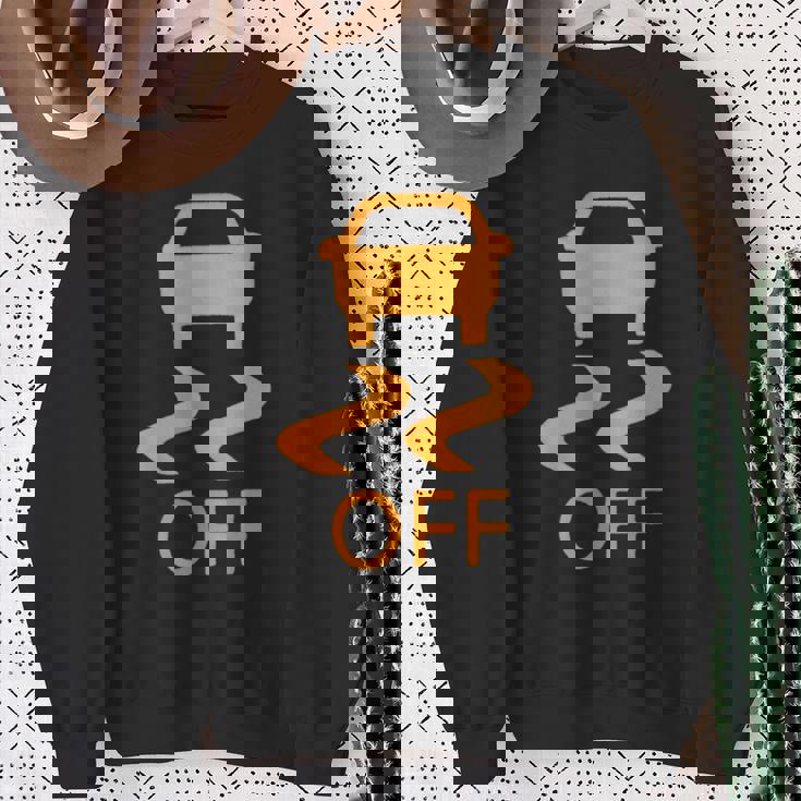 トラクションコントロールオフtシャツ スウェットシャツ 年配の女性への贈り物