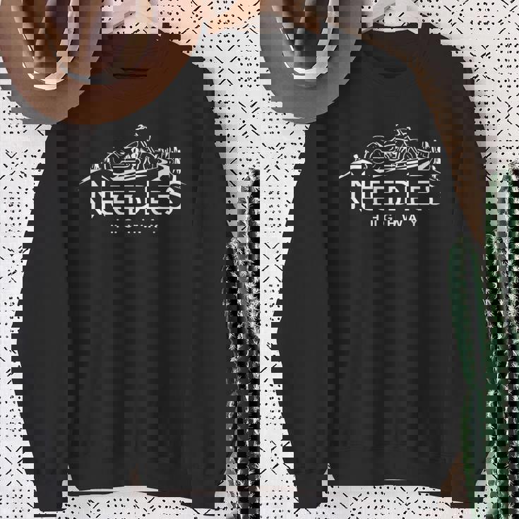 ニードルズ・ハイウェイ・サウスダコタ・モーターサイクル スウェットシャツ 年配の女性への贈り物