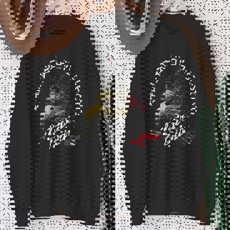 ネイティブアメリカン ヘリテージ 先住民の誇りネイティブアメリカン スウェットシャツ 年配の女性への贈り物