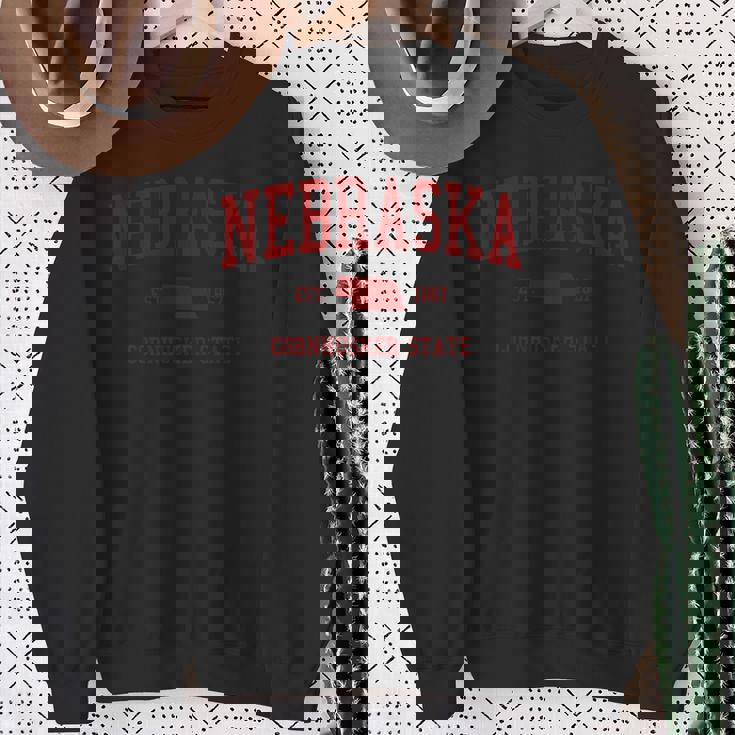 ネブラスカヴィンテージプライド 長袖tシャツ スウェットシャツ 年配の女性への贈り物