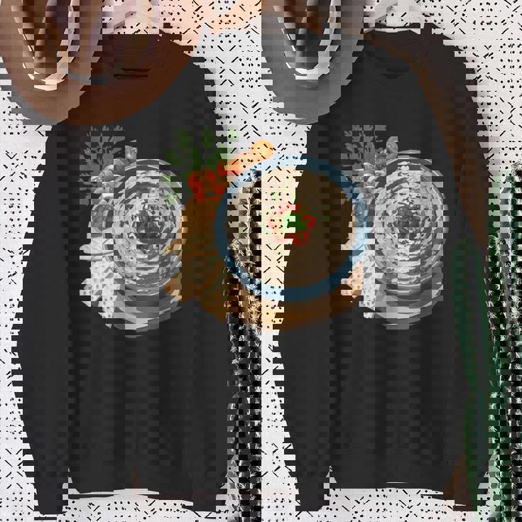 ババ・ガヌーシュ・ディップ スウェットシャツ 年配の女性への贈り物