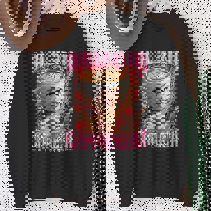 バレリーナ カプチーナ イタリアンブレイン スウェットシャツ 年配の女性への贈り物