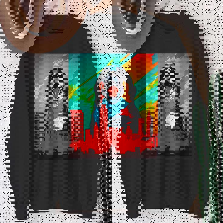 バーニーズマウンテンドッグ 犬 面白いtシャツ おもしろ イヌ メンズ 面白い グッズ かわいい 服 ネタ スウェットシャツ 年配の女性への贈り物