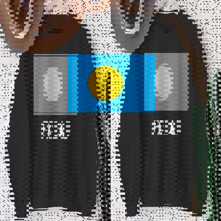 パラオの国旗 スウェットシャツ 年配の女性への贈り物