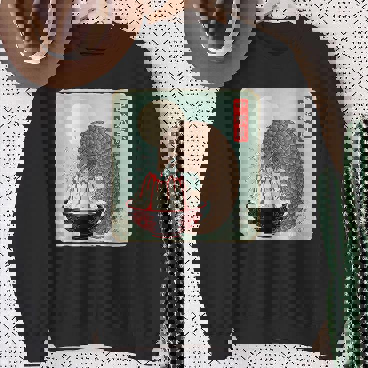 パンゴリン かき氷 かき氷 スウェットシャツ 年配の女性への贈り物