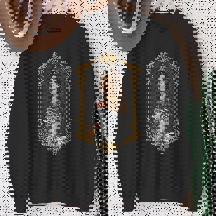 ヒップスター シッシ オーストリア皇后エリザベート 肖像画 スウェットシャツ 年配の女性への贈り物