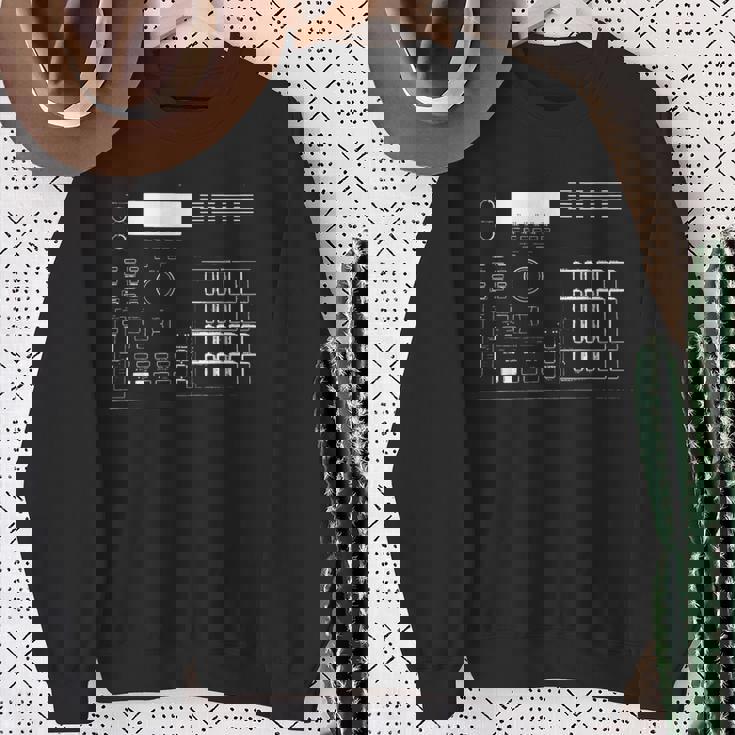 ヒップホップ Mpc ビートマシン 2000 プロデューサーグラフィック スウェットシャツ 年配の女性への贈り物