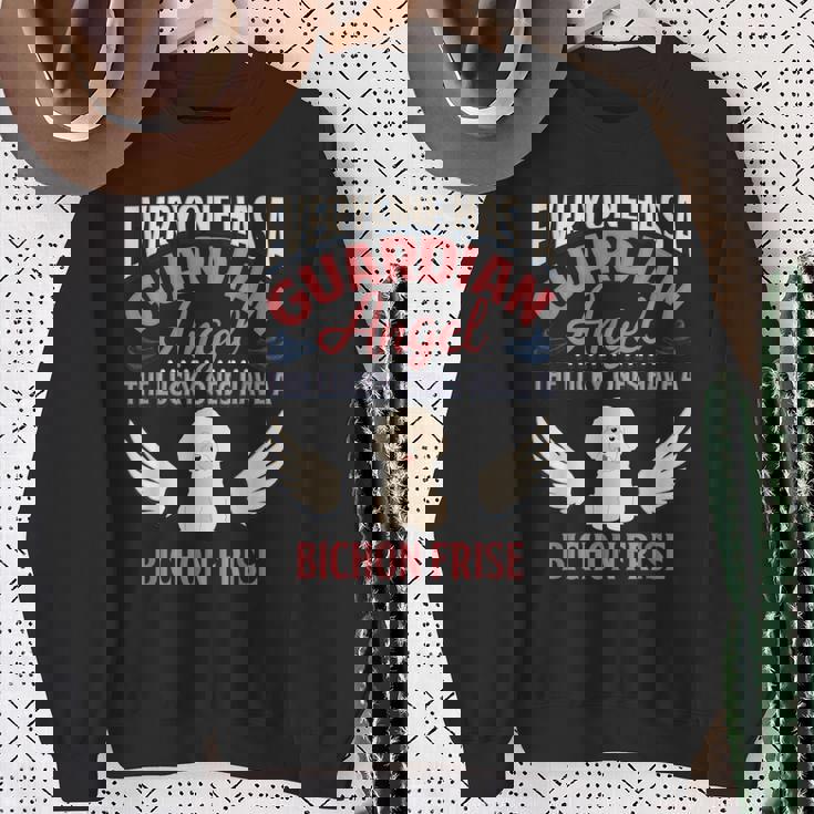 ビションフリーゼ エンジェル スウェットシャツ 年配の女性への贈り物