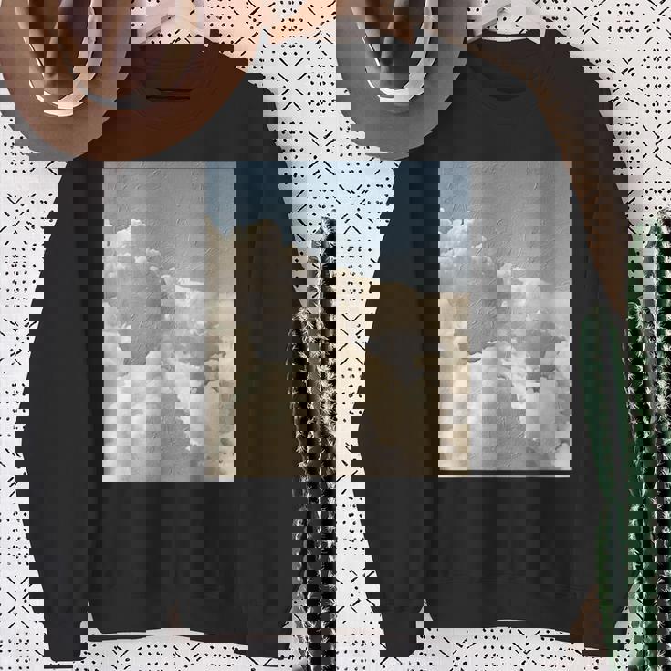 ビンテージクラウドエステティックドリームコア スウェットシャツ 年配の女性への贈り物