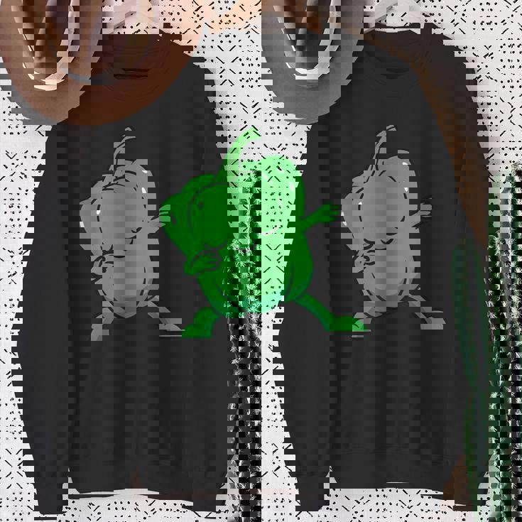 ピーマン ダビングベルペッパー 野菜 愛 ピーマン スウェットシャツ 年配の女性への贈り物