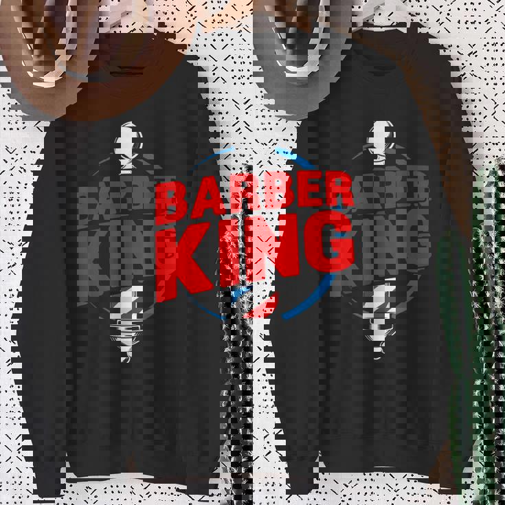 ファニー バーバー キング ヘアスタイリスト ヘアドレッサー バーバーショップ ポール スウェットシャツ 年配の女性への贈り物