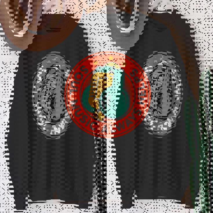 ファンクシャツ ヴィンテージ 70年代 コスチューム レアソウル音楽愛好家に スウェットシャツ 年配の女性への贈り物