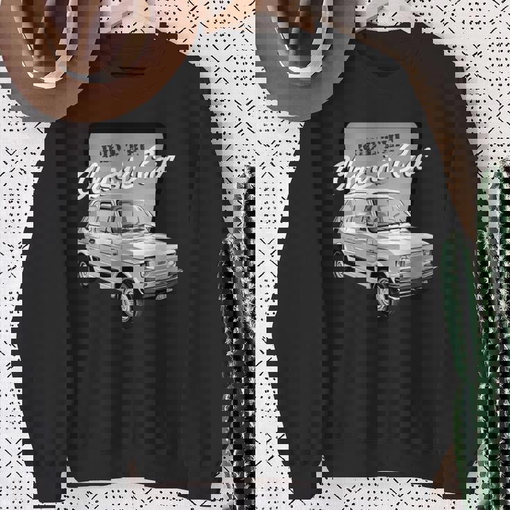 フィアット 126 長袖tシャツ スウェットシャツ 年配の女性への贈り物