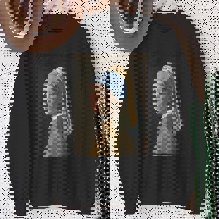 フェルメール【真珠の耳飾りの少女】贈り物 ギフト スウェットシャツ 年配の女性への贈り物