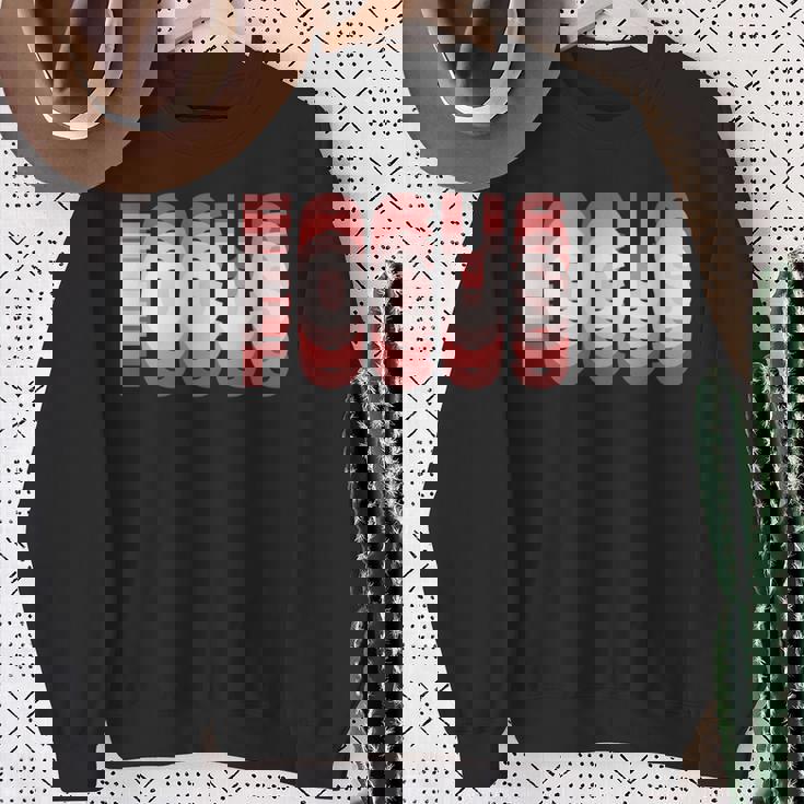 フォーカス 錯覚 ぼやけたトリッピー 長袖tシャツ スウェットシャツ 年配の女性への贈り物