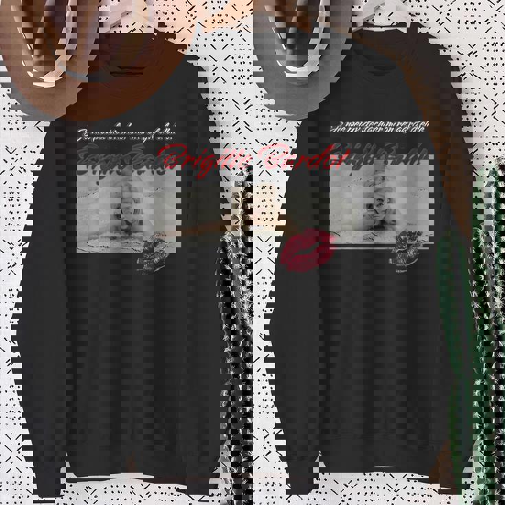 ブリジットバルドー_001 スウェットシャツ 年配の女性への贈り物