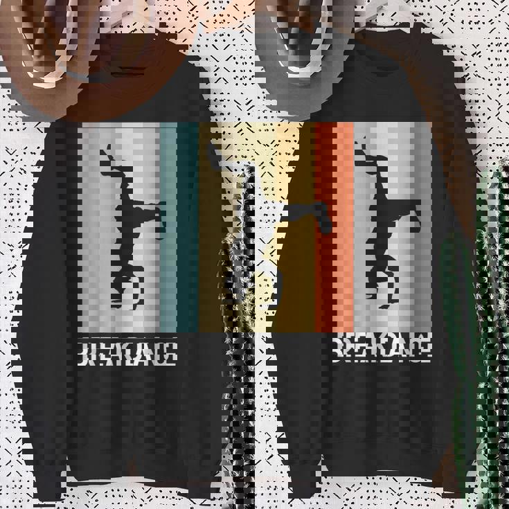 ブレイクダンス I レトロ I ダンサー ヒップホップダンス ブレイクダンス スウェットシャツ 年配の女性への贈り物