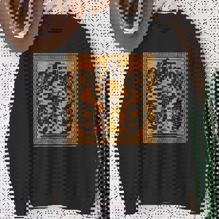 ヘラクレス オリンピアン戦士 ギリシャ神話 ギリシャ美術 神話 スウェットシャツ 年配の女性への贈り物