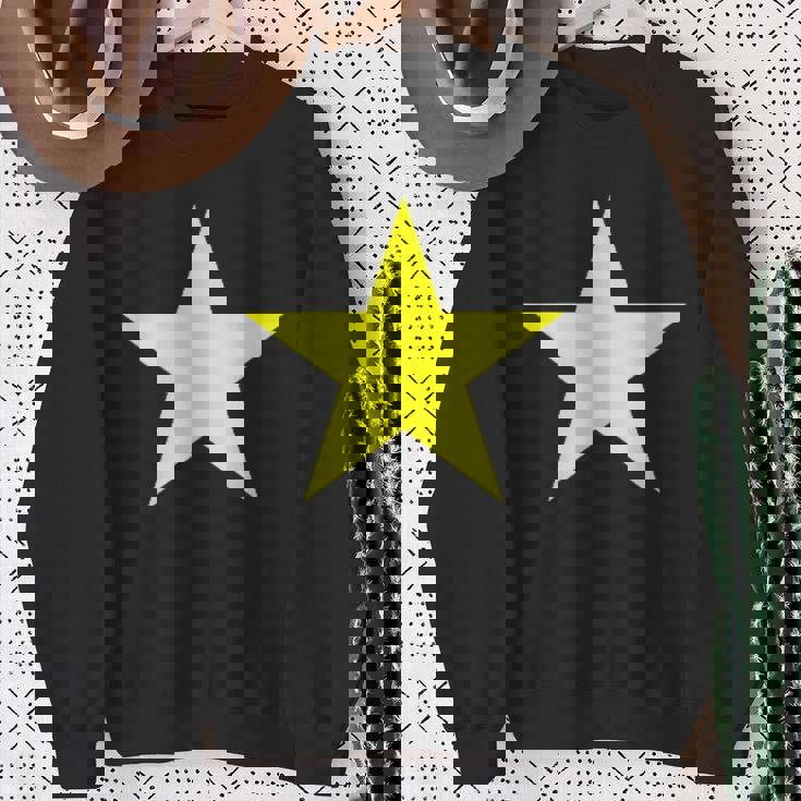 ベトナム国旗 星 ベトナム国旗ハノイ サイゴン スウェットシャツ 年配の女性への贈り物