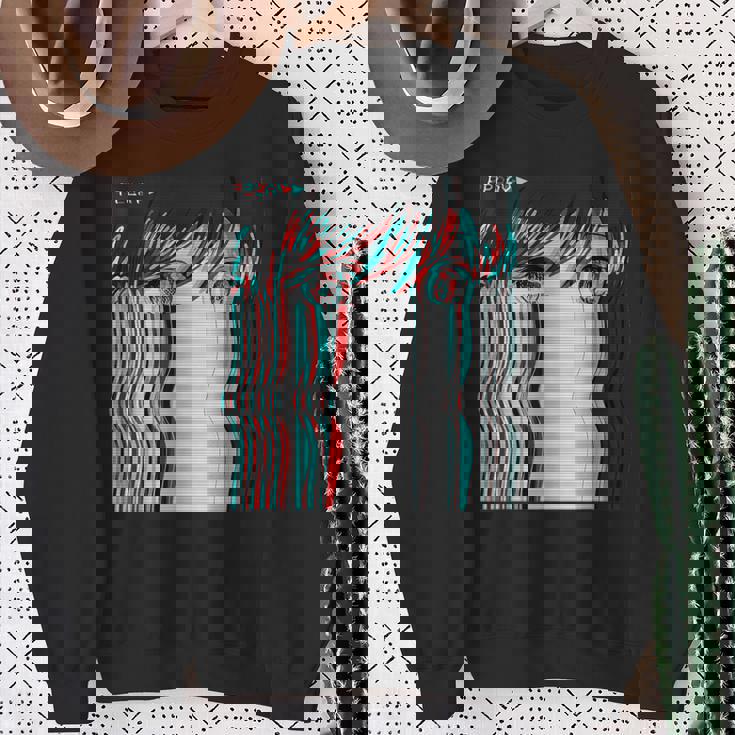 ベーパーウェーブ美的アニメ少女レトロ原宿aporwave スウェットシャツ 年配の女性への贈り物