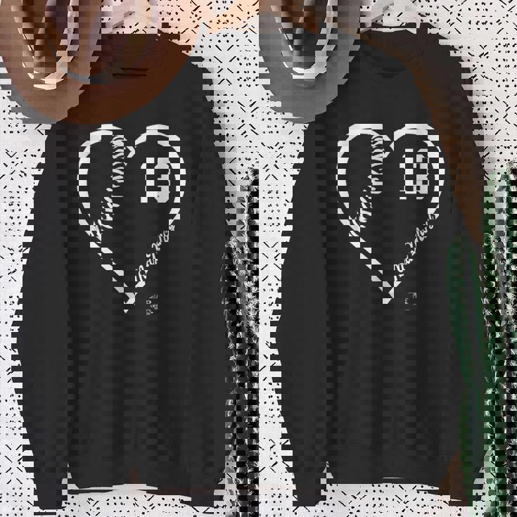 マックスマンシー選手ハート数ゲームデー スウェットシャツ 年配の女性への贈り物