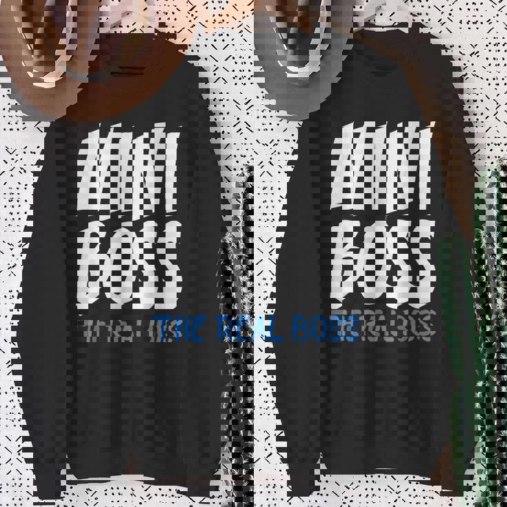 ミニボス リアルボス スウェットシャツ 年配の女性への贈り物