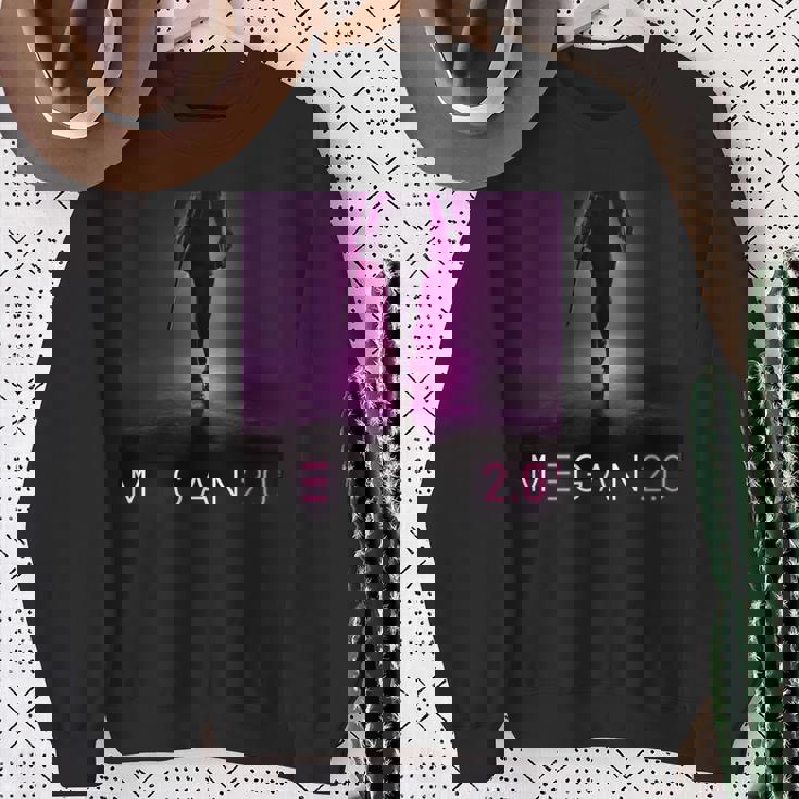 ミーガン 20 Incoming Threat 長袖tシャツ スウェットシャツ 年配の女性への贈り物