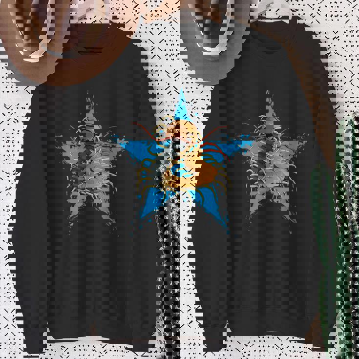 ムカデ スターデザイン ムカデ 恋人 ムカデ スウェットシャツ 年配の女性への贈り物