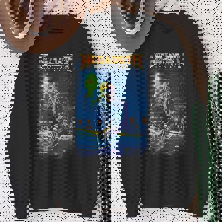 メガデス-ラスト・イン・ピース 長袖tシャツ スウェットシャツ 年配の女性への贈り物