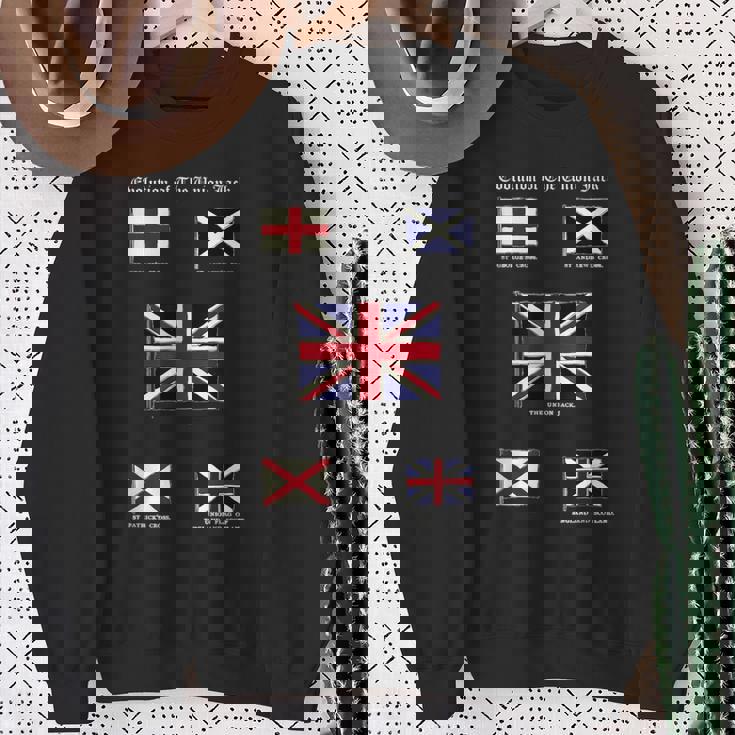 ユニオンジャックの進化 スウェットシャツ 年配の女性への贈り物