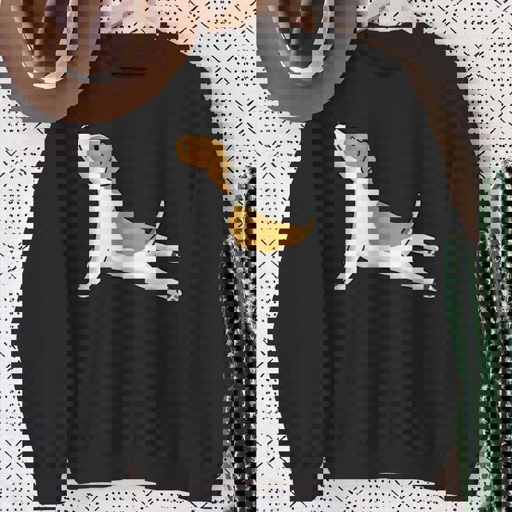 ヨガジャック・ラッセル・テリア犬 スウェットシャツ 年配の女性への贈り物