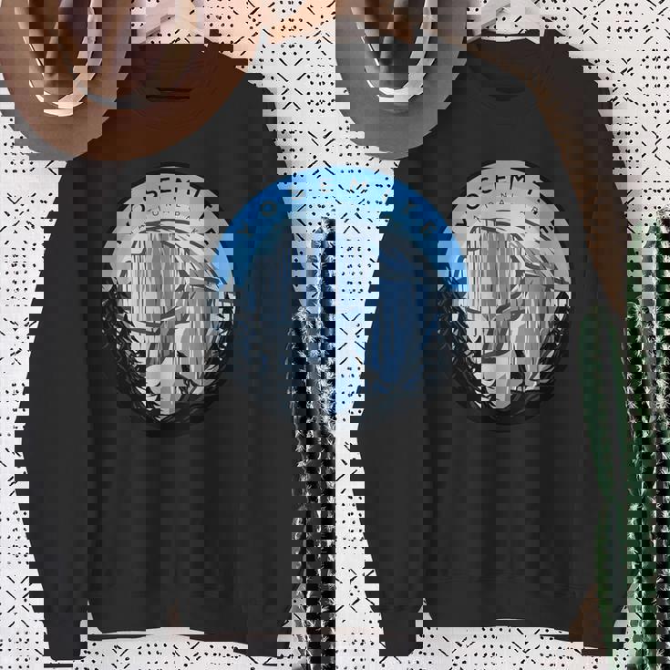 ヨセミテ国立公園 ハーフドーム ヴィンテージポスター スーベニア スウェットシャツ 年配の女性への贈り物