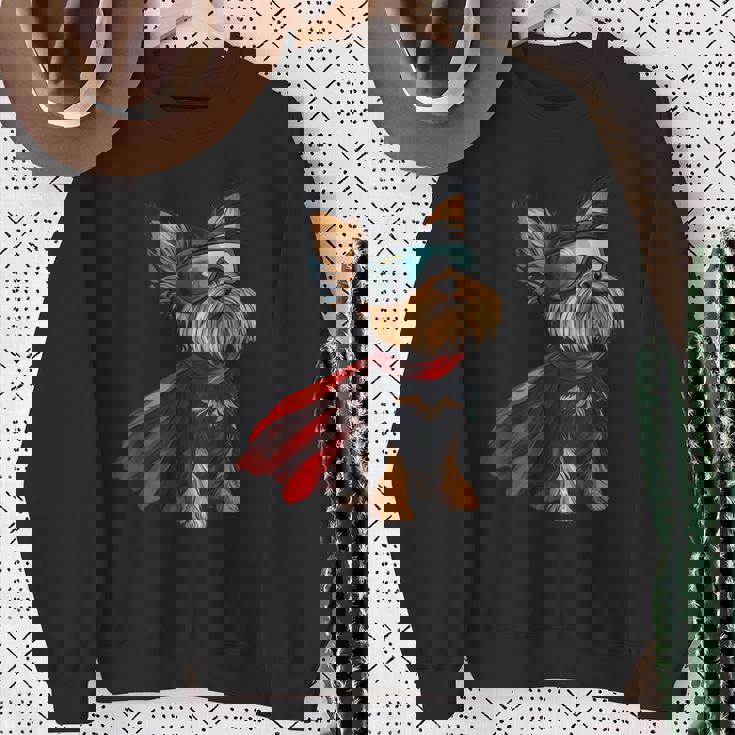 ヨークシャーテリア犬 ヨークシャーテリア スウェットシャツ 年配の女性への贈り物