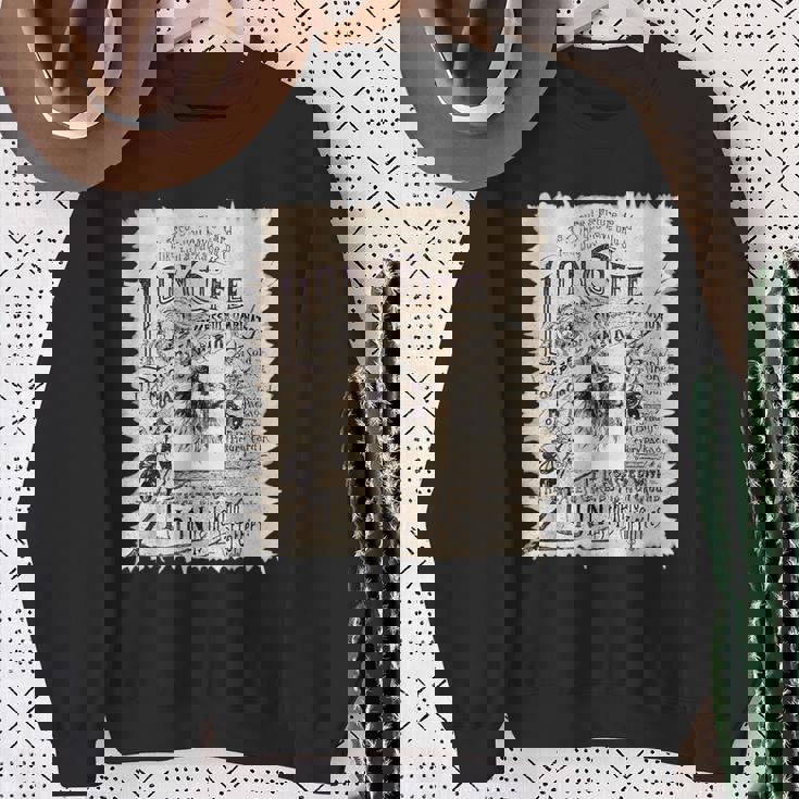 ライオンコーヒー キングオブコーヒー ヴィンテージtシャツ ジャワモカリオ スウェットシャツ 年配の女性への贈り物