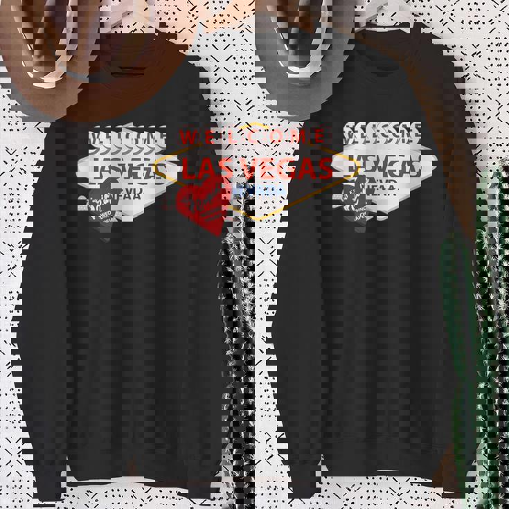 ラスベガス カジノ ラスベガス ストリップ ナイトライフ お土産とギフト スウェットシャツ 年配の女性への贈り物