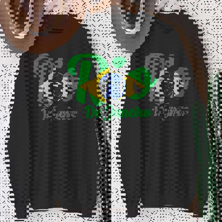リオデジャネイロ ブラジル お土産 ブラジル 長袖tシャツ スウェットシャツ 年配の女性への贈り物