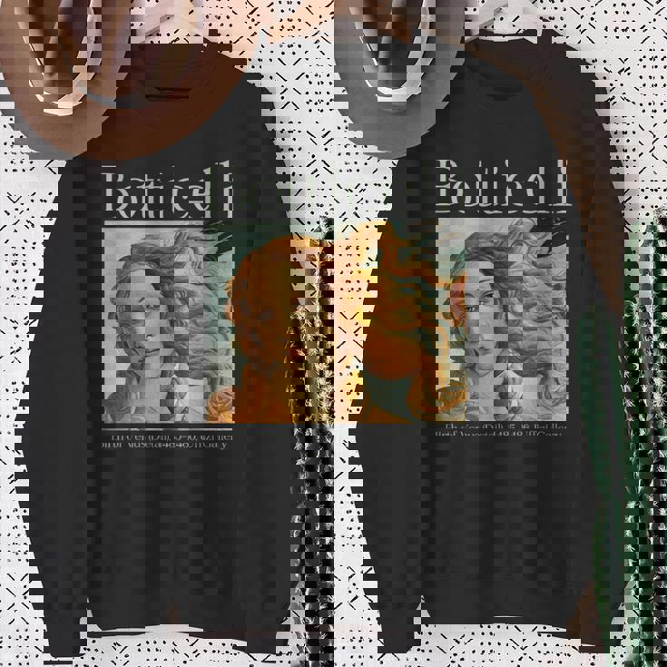 ルネッサンス美的ボッティチェリ ヴィーナスの誕生 アートデザイン 長袖tシャツ スウェットシャツ 年配の女性への贈り物